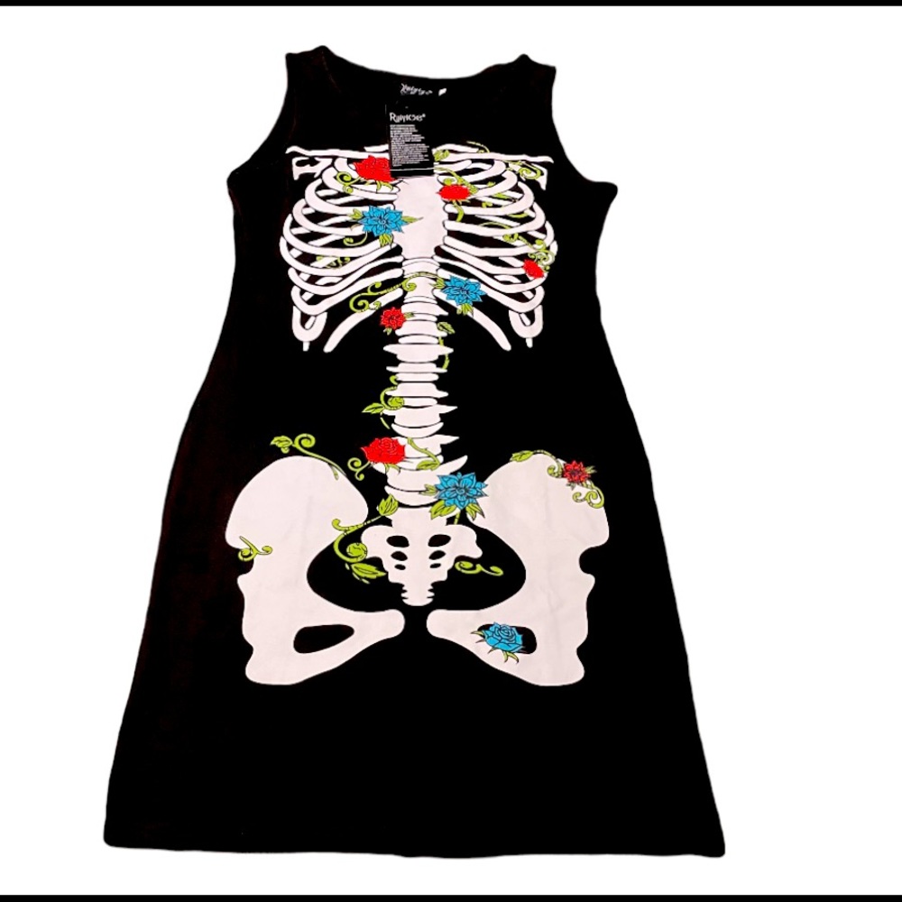 Large Skeleton Dress (New with tags)